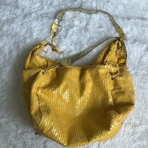 Big Buddha Bag Large Yellow Gold Bag